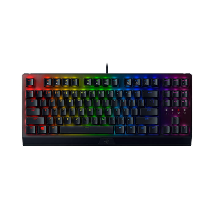 Razer BlackWidow V3 Tenkeyless - Mechanical Wired Gaming Keyboard Black - US Layout – RZ03-03490100-R3M1