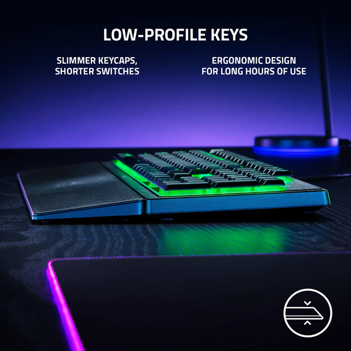 Razer Ornata V3 X Gaming Keyboard: Low-Profile Keys - Silent Membrane Switches - Unboxify