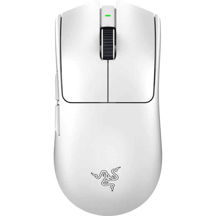 Razer Viper V3 Pro Wireless Esports Gaming Mouse: Symmetrical - 54g Lightweight - 8K Polling - 35K DPI Optical Sensor - Gen3 Optical Switches - 8 Programmable Buttons - 95 Hr Battery - White - Unboxify