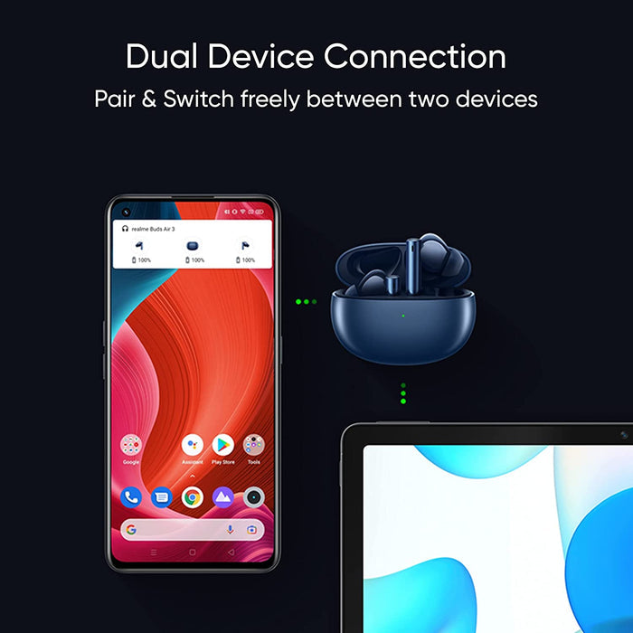 realme Buds Air 3 True Wireless in-Ear Earbuds with Active Noise Cancellation (ANC) (UNBOXED) - Unboxify