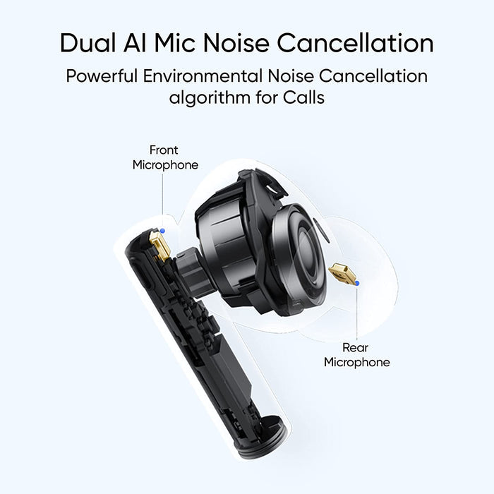 realme Buds Air 3 True Wireless in-Ear Earbuds with Active Noise Cancellation (ANC) (UNBOXED) - Unboxify
