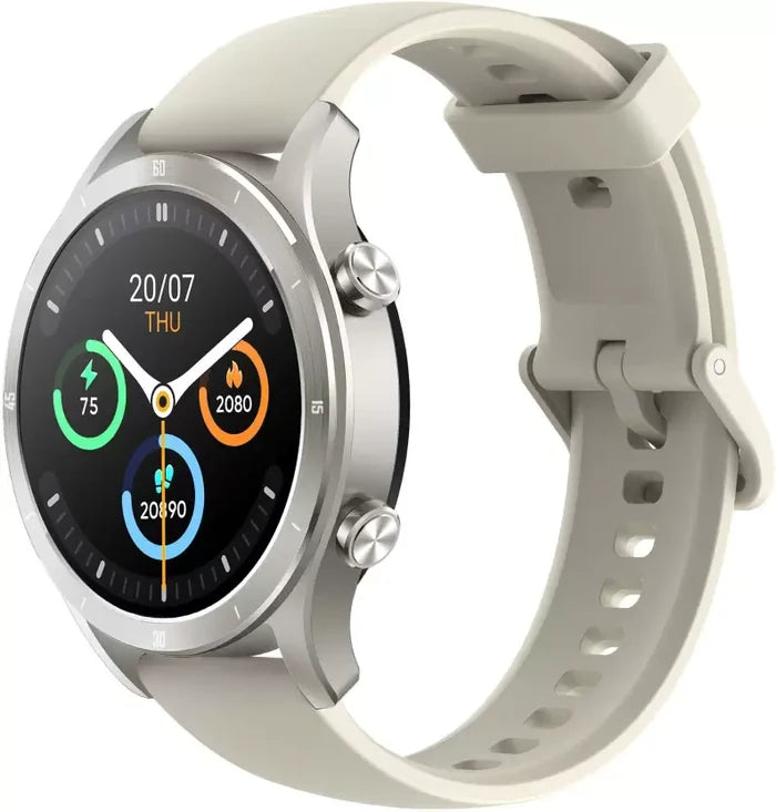 realme TechLife Watch R100 Bluetooth Calling & 1.32 in Metallic Dial Smartwatch