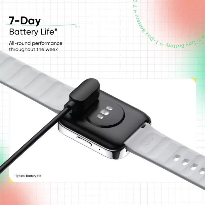 realme Watch 3 - 1.8 inch Horizon Curved Display with Bluetooth Calling Smartwatch