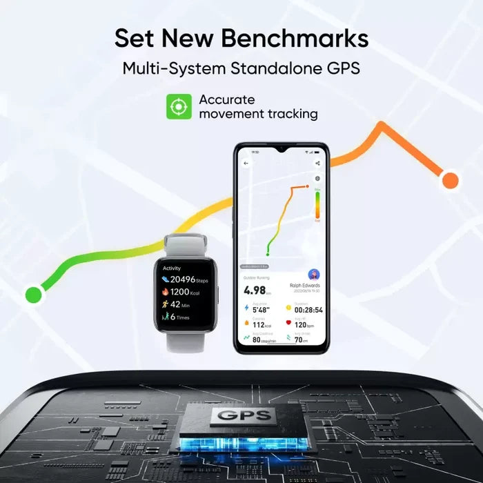 realme Watch 3 Pro 1.78" AMOLED with BT Calling & GPS Smartwatch - Unboxify