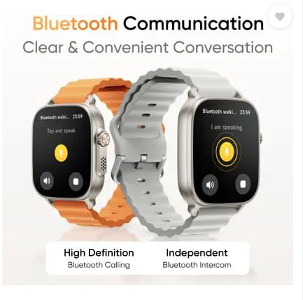 realme Watch 5, 1.97" AMOLED,Upto 20 Days Battery,BT Calling,GPS,Compass,IP68 Smartwatch (One Size) - Unboxify