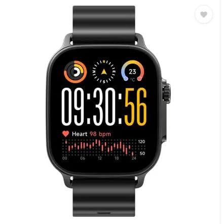 realme Watch 5, 1.97" AMOLED,Upto 20 Days Battery,BT Calling,GPS,Compass,IP68 Smartwatch (One Size) - Unboxify
