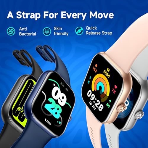 REDMI Watch Move 1.85 Premium AmoLED,14 Day Battery,Best Accuracy,Dual Core Processor Smartwatch - Unboxify