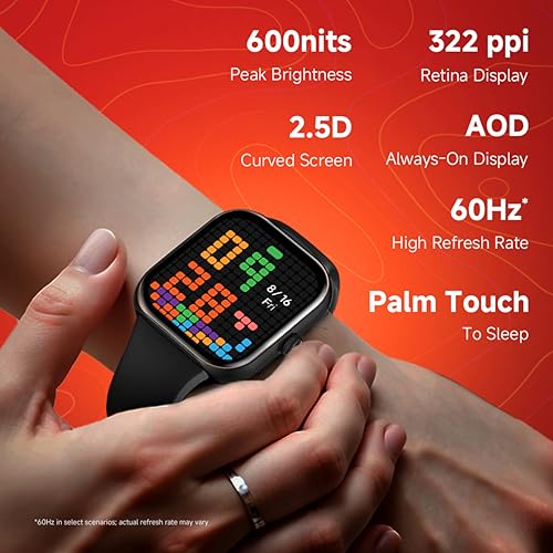 REDMI Watch Move 1.85 Premium AmoLED,14 Day Battery,Best Accuracy,Dual Core Processor Smartwatch - Unboxify