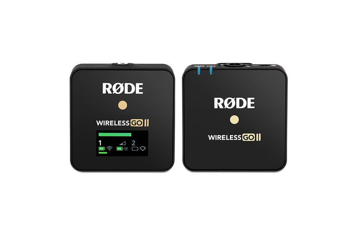 Rode Wireless GO II Single Channel Wireless Microphone System, Black (Model Number : Wireless Go II Single)