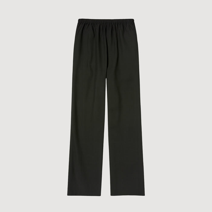 Ryder Wool-Blend Stretch-Waist Pant (Petite)
