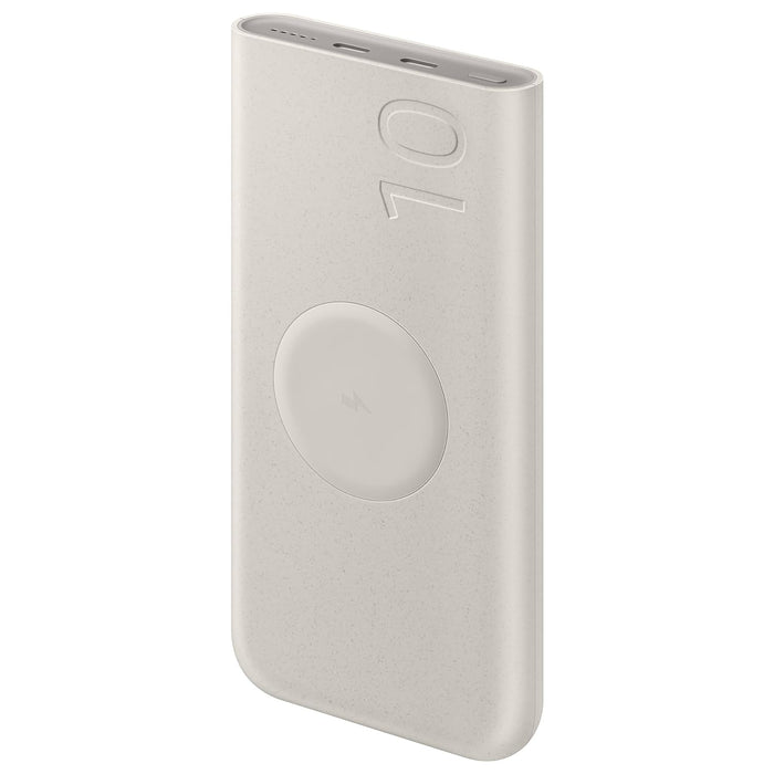 Samsung Galaxy 10000mAh Power Bank, Wireless Battery Pack, Gray - Unboxify