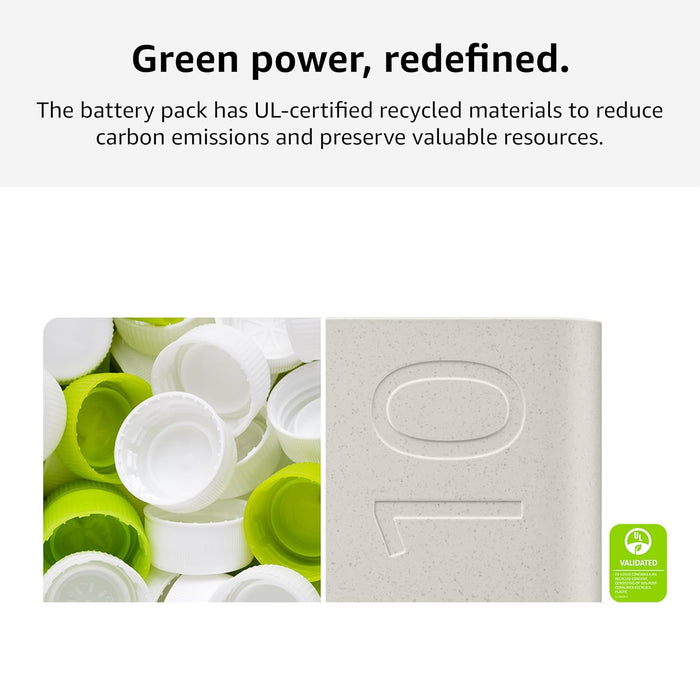Samsung Galaxy 10000mAh Power Bank, Wireless Battery Pack, Gray - Unboxify