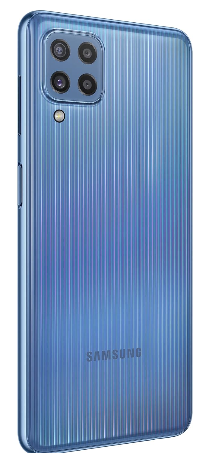 Samsung Galaxy M32 (Light Blue, 4GB RAM, 64GB | FHD+ sAMOLED 90Hz Display | 6000mAh Battery | 64MP Quad Camera