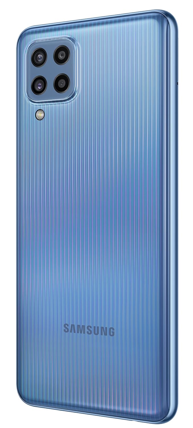 Samsung Galaxy M32 (Light Blue, 4GB RAM, 64GB | FHD+ sAMOLED 90Hz Display | 6000mAh Battery | 64MP Quad Camera