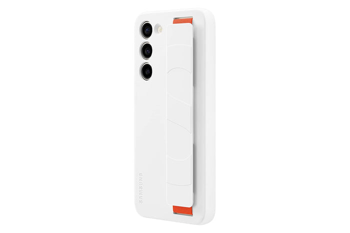 Samsung Galaxy S23+ Silicone Grip Cover - White