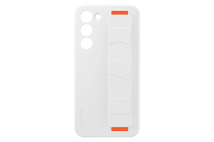 Samsung Galaxy S23+ Silicone Grip Cover - White