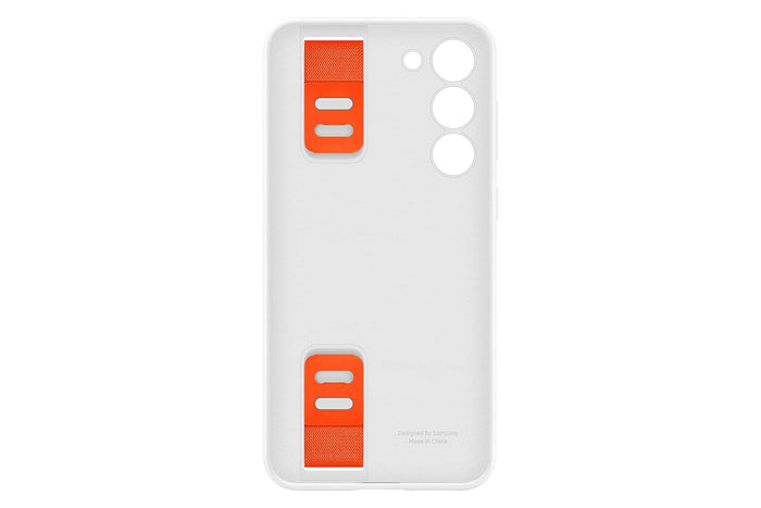 Samsung Galaxy S23+ Silicone Grip Cover - White