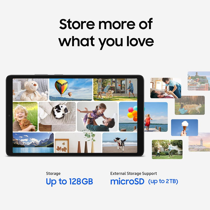 Samsung Galaxy Tab A11, 22.05 cm (8.7 inch) TFT LCD Display, Wi-Fi + LTE Tablet, Gray - Unboxify
