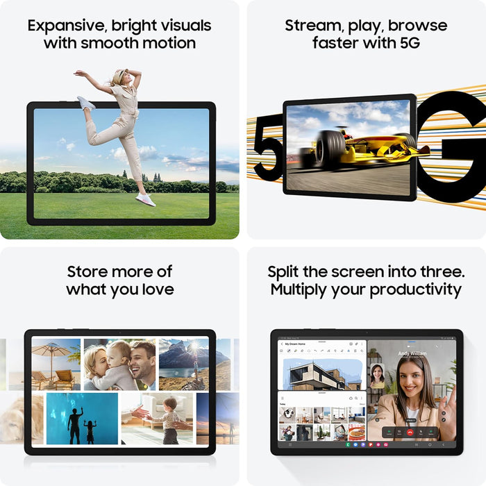 Samsung Galaxy Tab A9+ 27.94 cm (11.0 inch) Display, RAM 8 GB, ROM 128 GB Expandable, Wi-Fi Only Tablet - Unboxify