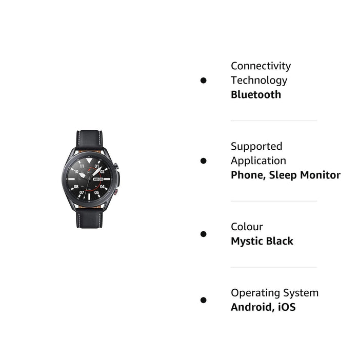 Samsung Galaxy Watch 3 45mm (Mystic Black)