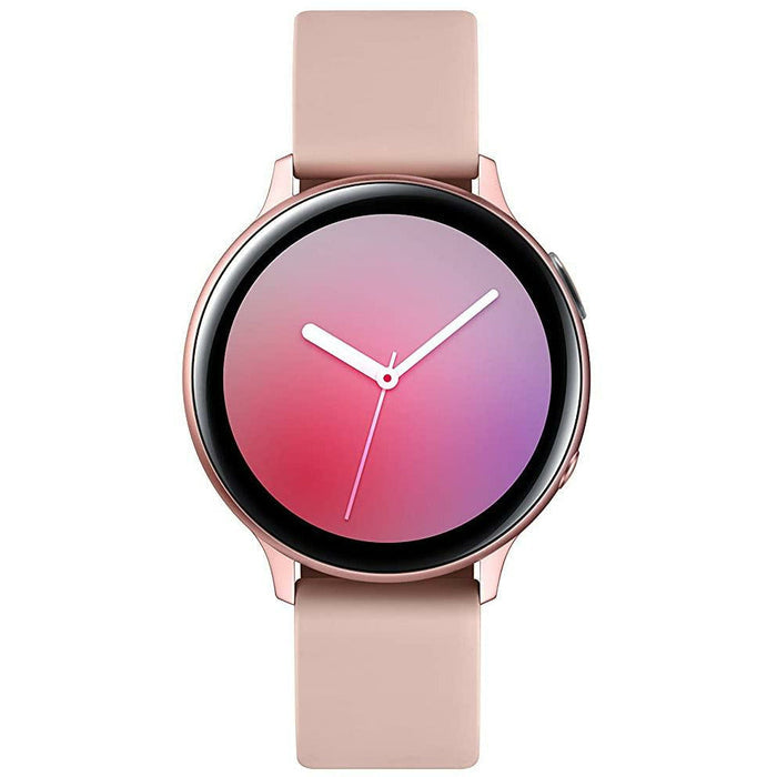 Samsung Galaxy Watch Active 2 (Bluetooth + LTE, 44 mm) - Aluminium Dial, Silicon Straps (Black) - Grabgear.in