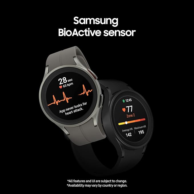 Samsung Galaxy Watch5 Pro (45 mm, Compatible with Android only)