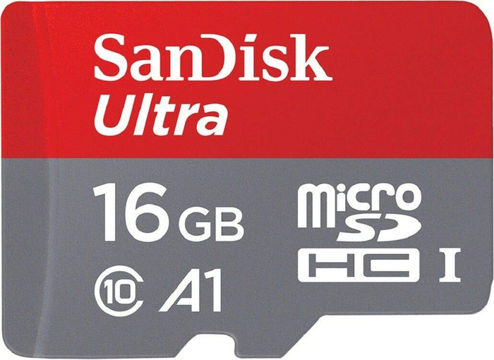 Sandisk Ultra - Flash memory card - 16 GB - MicroSDHC UHS-I (SDSQUNC-016G-AN6IA)