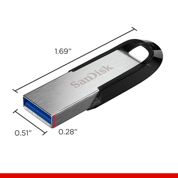 SANDISK Ultra Flair 32GB, USB 3.0, Flash Drive, Upto 150MB/s R, Pendrive, Metal, 5Y Warranty (SDCZ73-032G-I35)