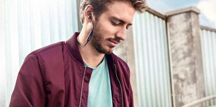 Sennheiser CX 120BT Wireless Bluetooth in Ear Neckband Headphone with Mic (Black)