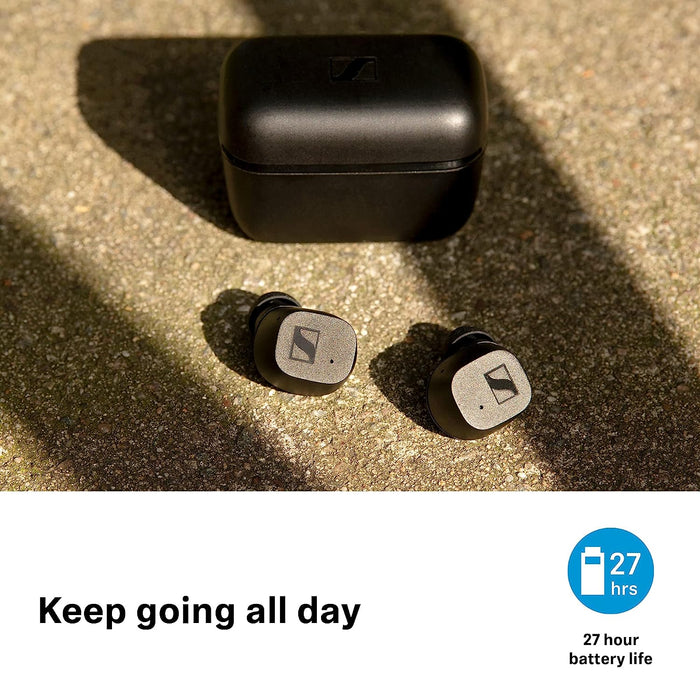 Sennheiser CX True Wireless in Ear Earbuds with Passive Noise Cancellation (UNBOXED) - Unboxify