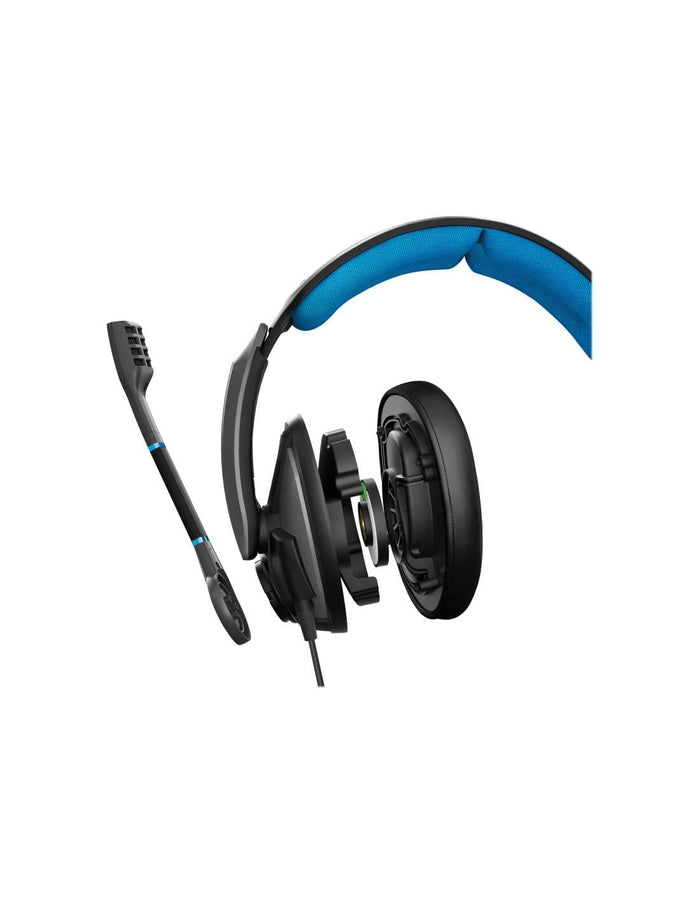 Sennheiser GSP 300 Wired Over Ear Headphones with Mic (Blue/Black)