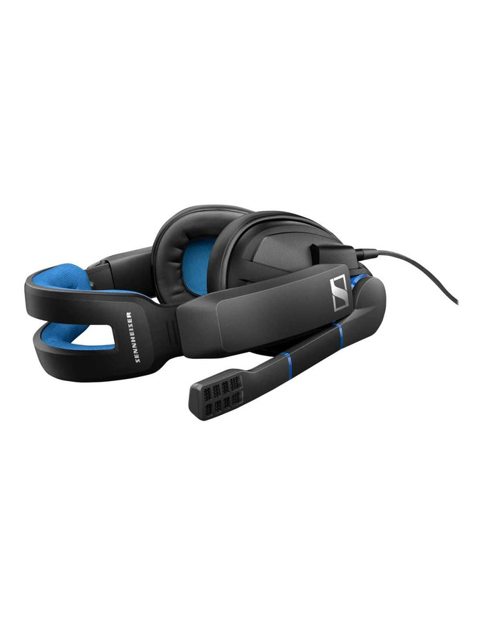 Sennheiser GSP 300 Wired Over Ear Headphones with Mic (Blue/Black)