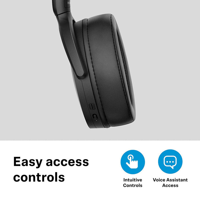 Sennheiser HD 350BT Bluetooth Wireless Over Ear Headphones with Mic - Unboxify