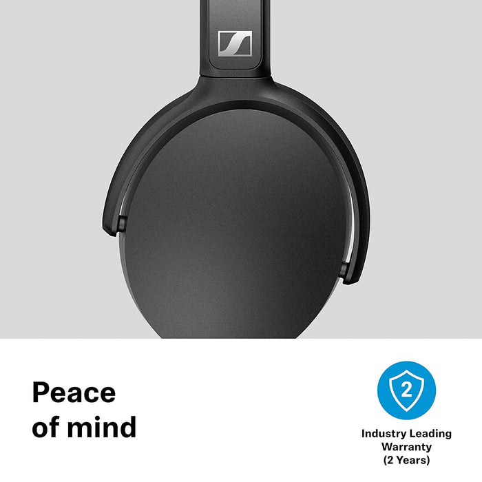 Sennheiser HD 350BT Bluetooth Wireless Over Ear Headphones with Mic - Unboxify