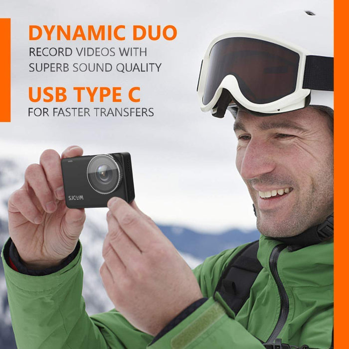 SJCAM SJ10 Pro 12 MP Optical 4K60fps UHD IPS Touch Display Action Camera