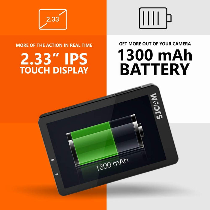 SJCAM SJ10 Pro 12 MP Optical 4K60fps UHD IPS Touch Display Action Camera
