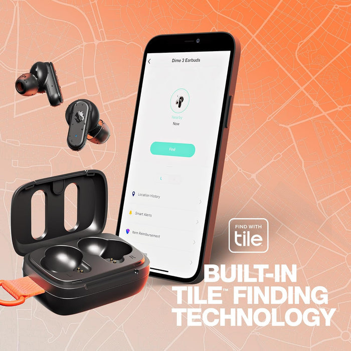Skullcandy Dime 3 in-Ear Wireless Earbuds, 20 Hr Battery, Microphone, Works with iPhone Android and Bluetooth Devices - Unboxify
