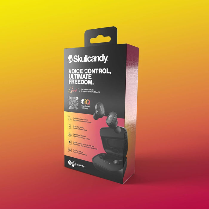 Skullcandy Grind in-Ear Wireless Earbuds, 40 Hr Battery, Skull-iQ, Alexa Enabled, Microphone - Unboxify