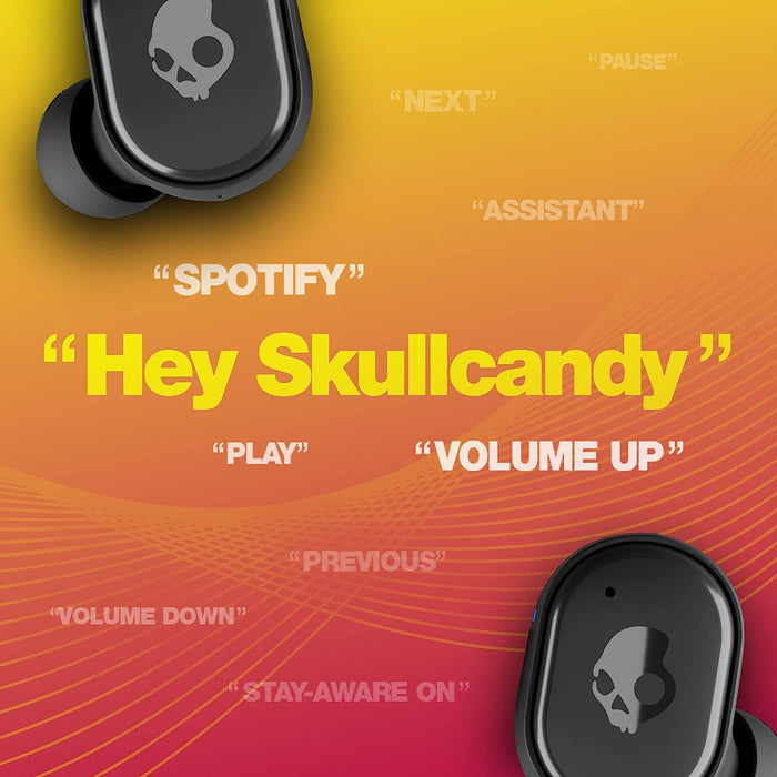 Skullcandy Grind in-Ear Wireless Earbuds, 40 Hr Battery, Skull-iQ, Alexa Enabled, Microphone - Unboxify
