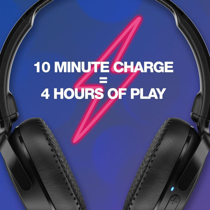 Skullcandy Riff 2 On-Ear Wireless Headphones - Black - Unboxify