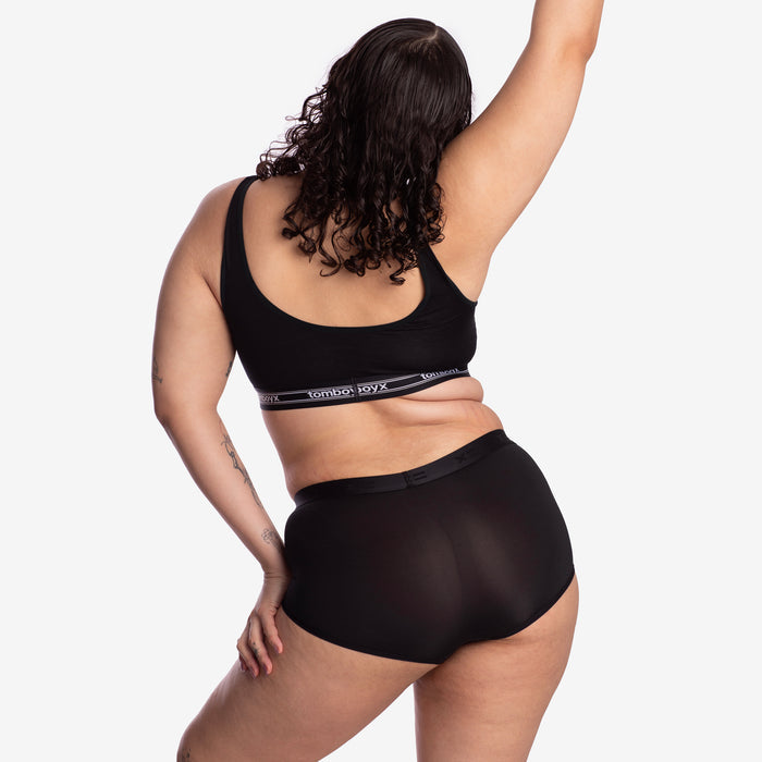 SmoothTuck Tucking Boy Short - Black