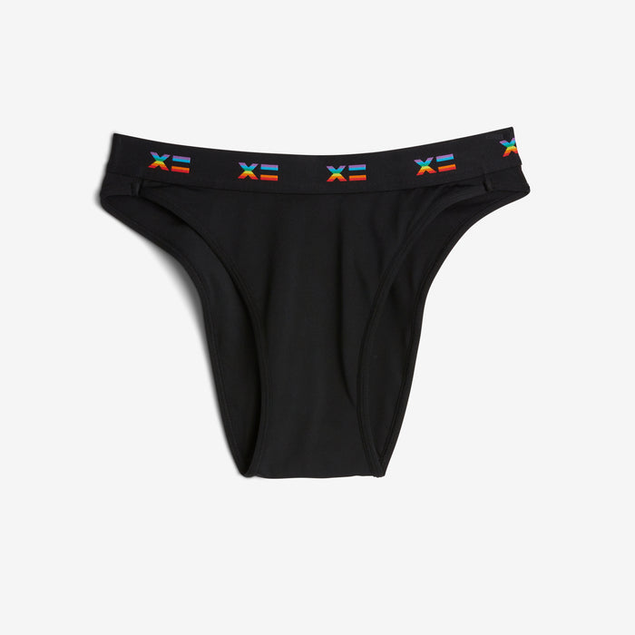 SmoothTuck Tucking Hi Leg Bikini - Rainbow X=