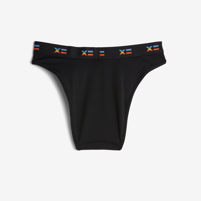 SmoothTuck Tucking Hi Leg Bikini - Rainbow X=