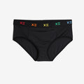 SmoothTuck Tucking Hipster - Black Rainbow