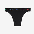 SmoothTuck Tucking Thong - Black Rainbow