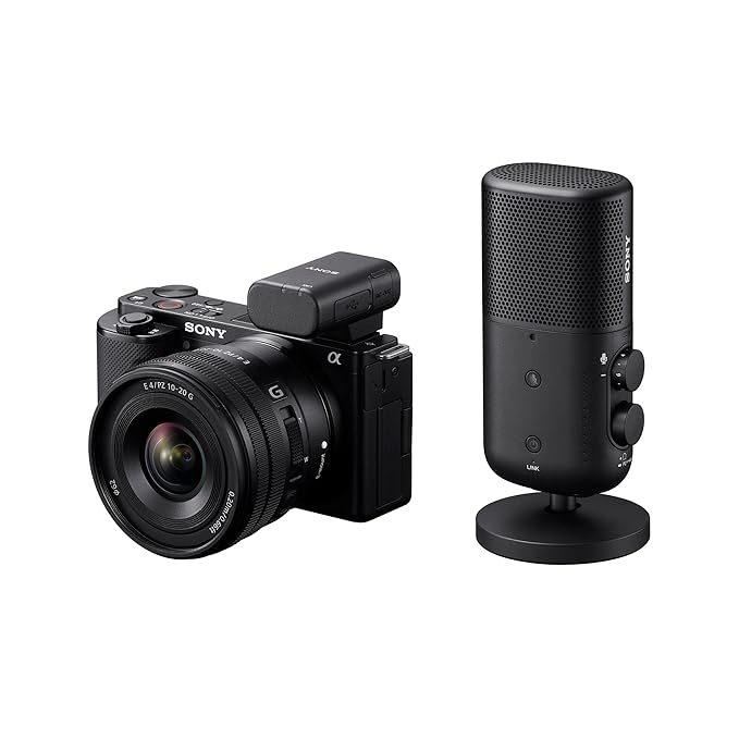 Sony ECM-S1 Wireless Streaming Microphone for Podcast | Singing | Livestreaming | Gaming - Black - Unboxify