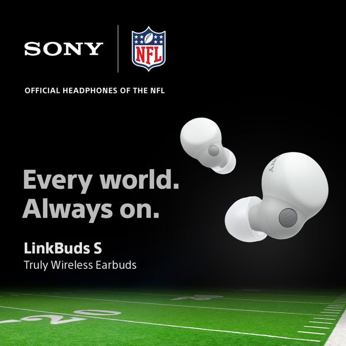 Sony LinkBuds S WF-LS900N Noise Cancellation Bluetooth Earbuds, TWS, Hi-Res Audio, Up to 23Hrs Battery