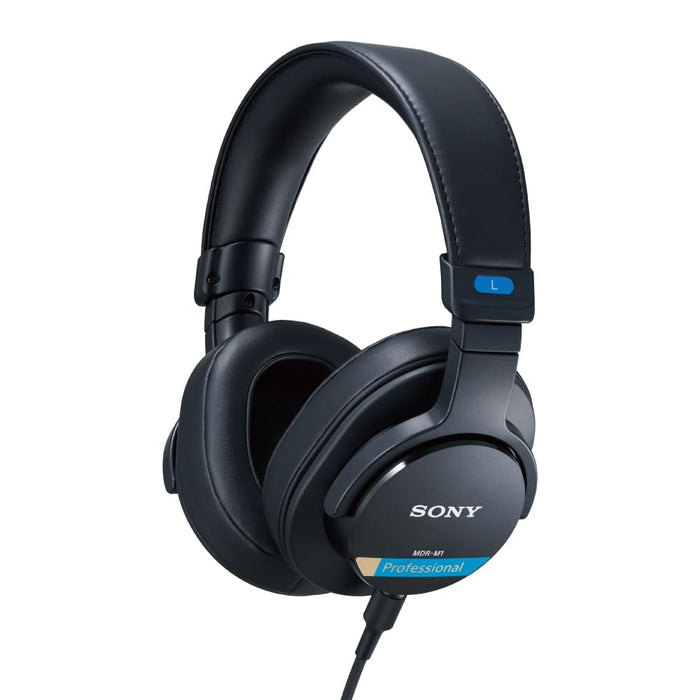 Sony MDR-M1 Wired High Resolution Monitor Over Ear Headphones, Closed Back Design for Audiophile - Unboxify