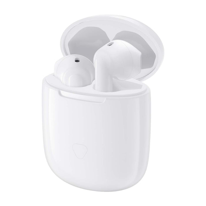 SoundPEATS TrueAir Truly Wireless Bluetooth Semi in Ear Earbuds with Mic (Gloss White) - Unboxify