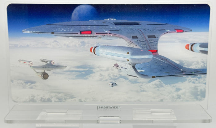 Star Trek ACRYLIC "ENTERPRISES" Display #2
